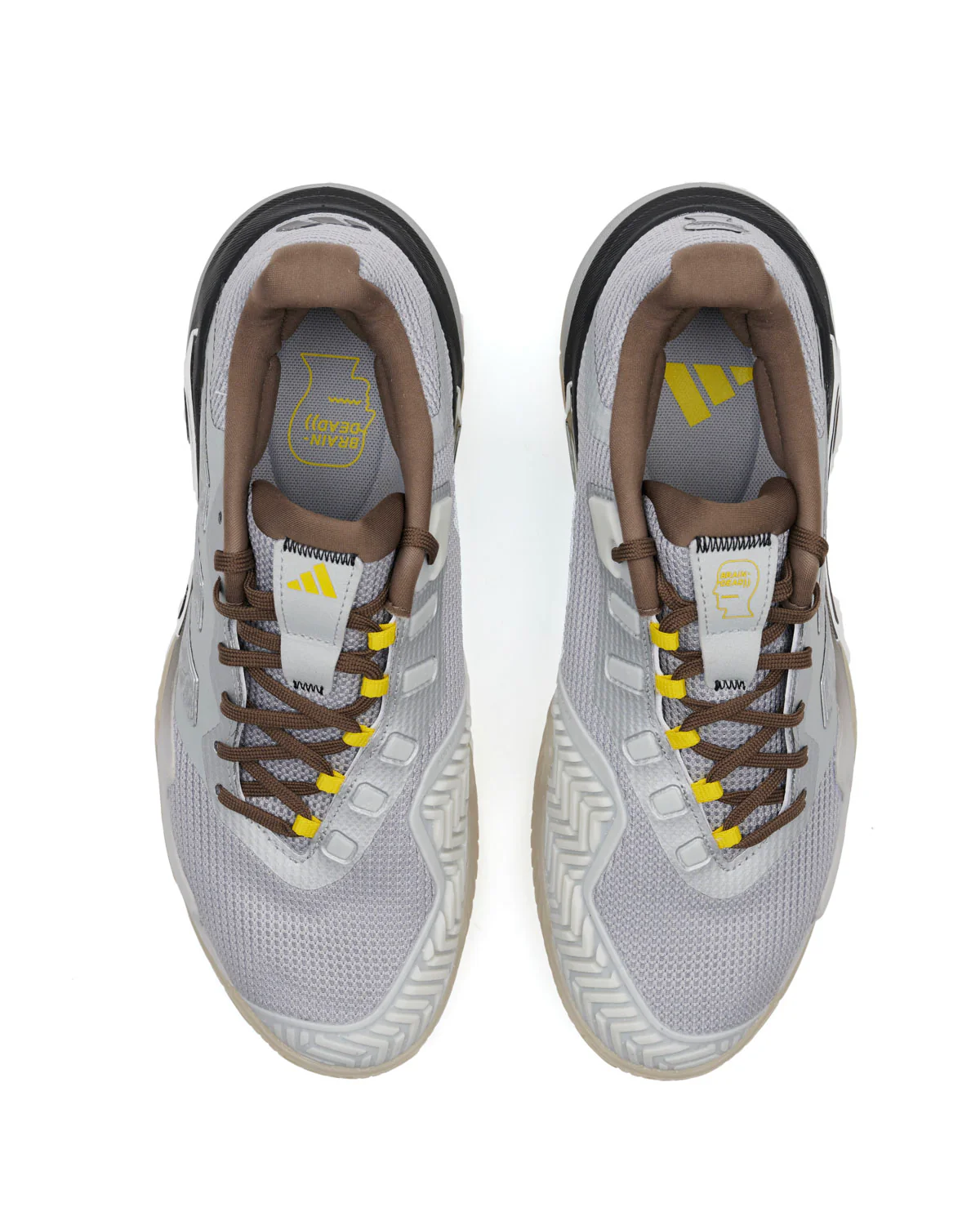 Brain Dead x adidas Barricade 13 - Silver - Image 3