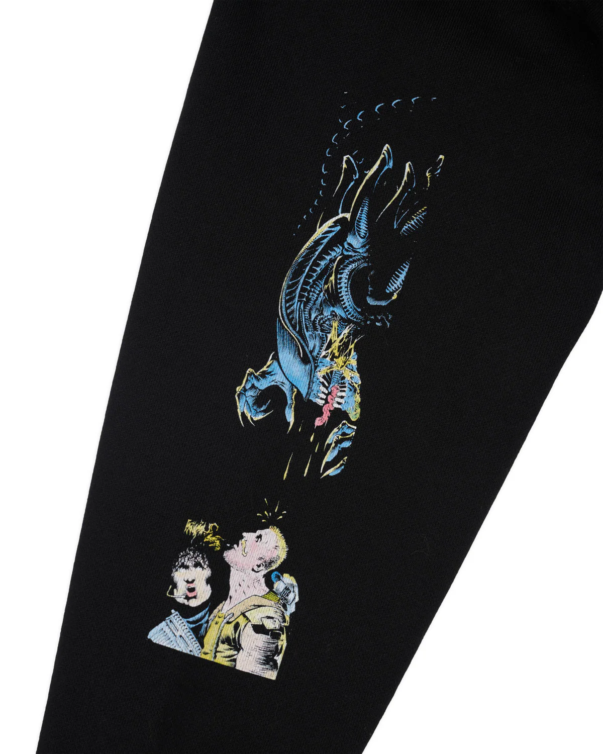 Brain Dead x Aliens Hoodie - Black - Image 5