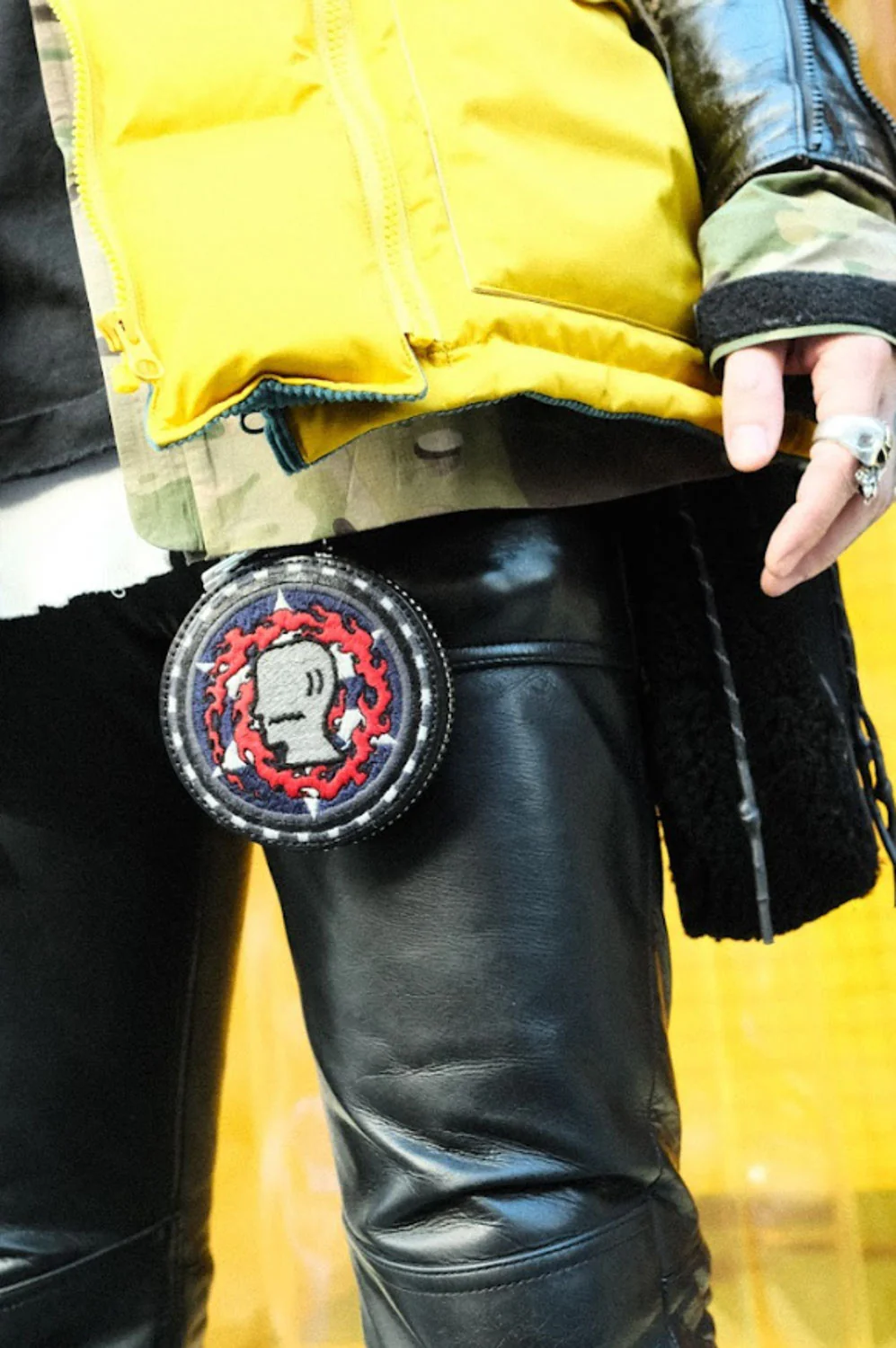 Brain Dead x blackmeans Coin Pouch - Black - Image 5