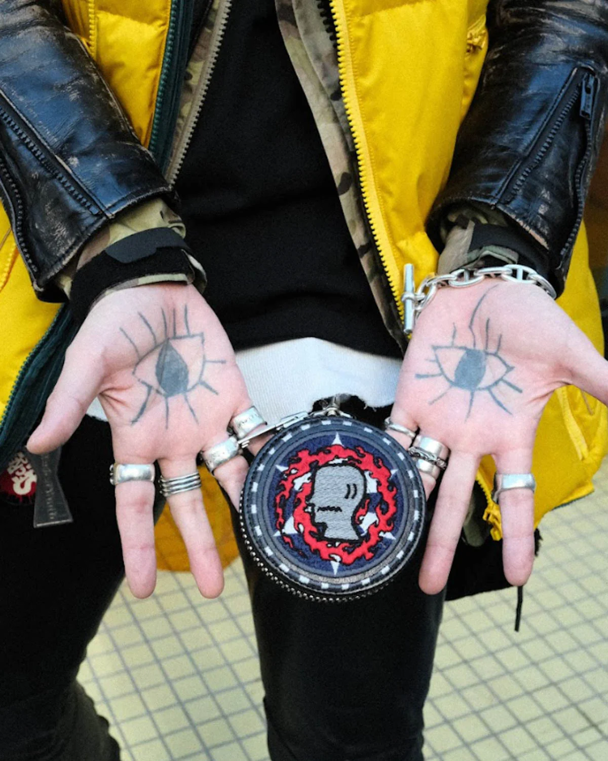 Brain Dead x blackmeans Coin Pouch - Black - Image 6