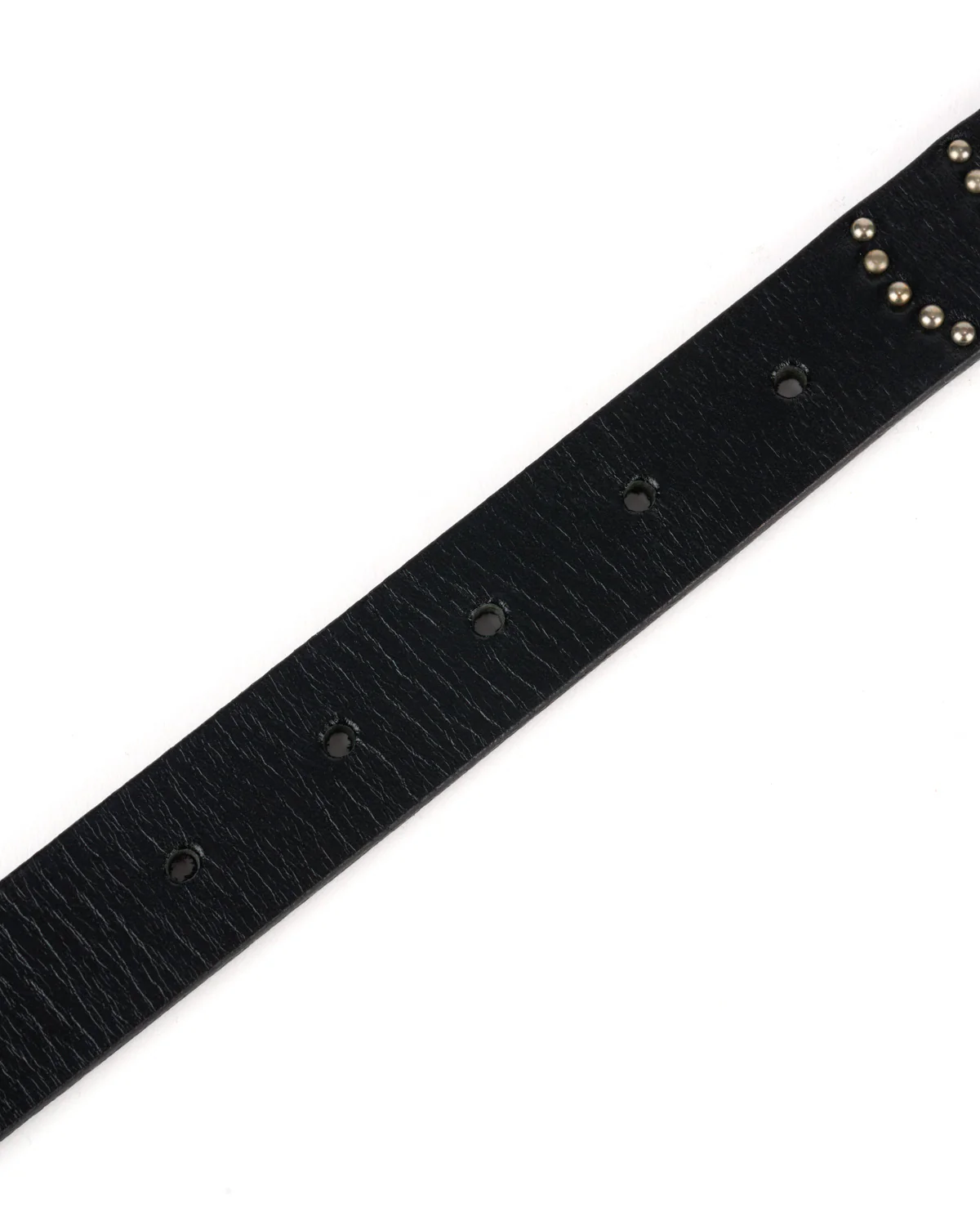 Brain Dead x Hollywood Trading Co Studded Skinny Belt - Black - Image 5