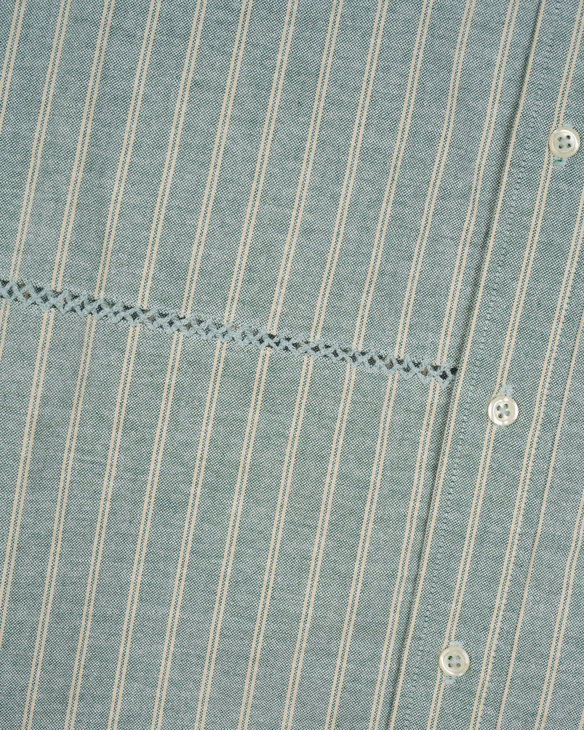 Brooks Brothers California Patchwork Oxford Button Up Shirt - Green - Image 4