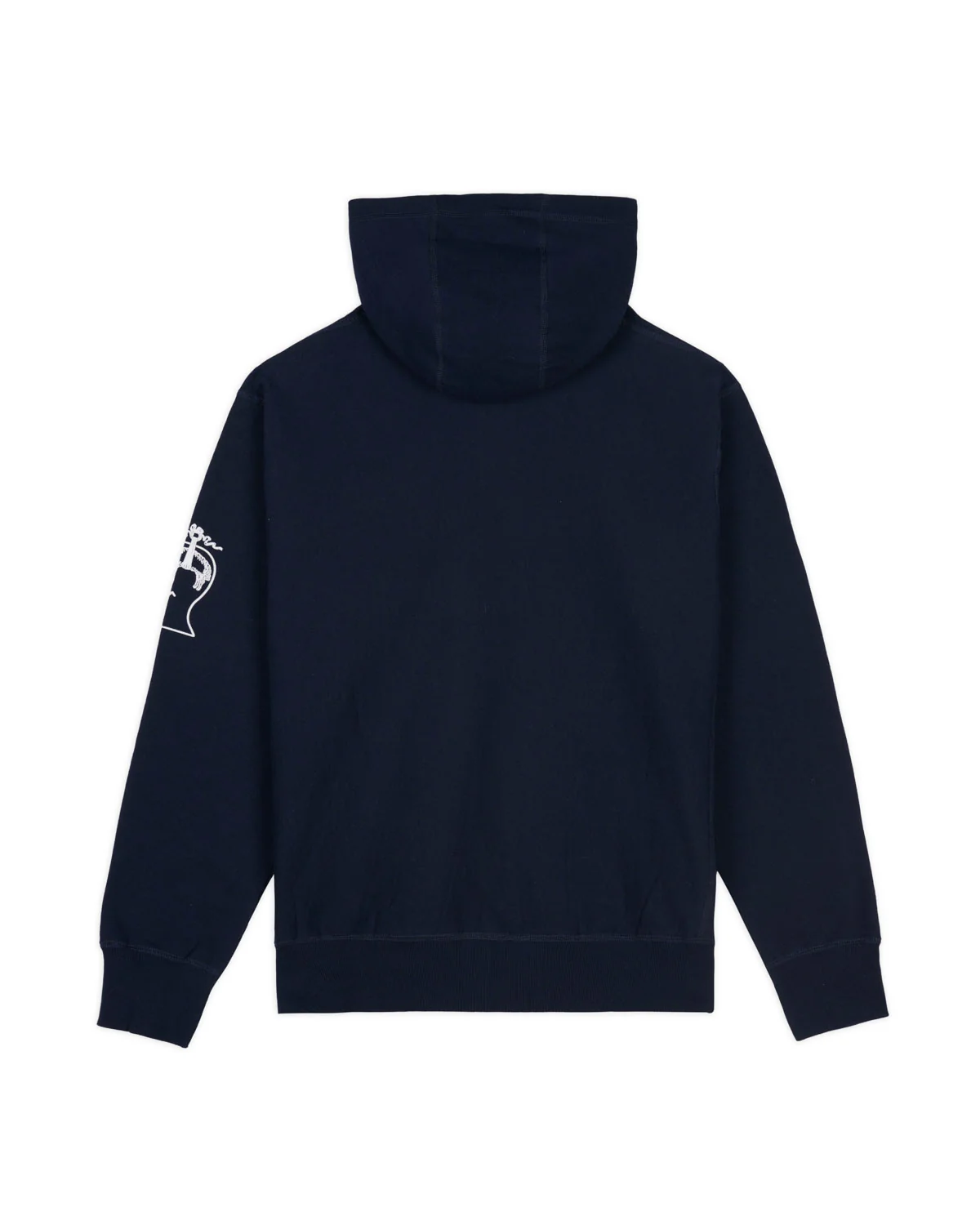 Brooks Brothers California Zip Hoodie - Navy - Image 3