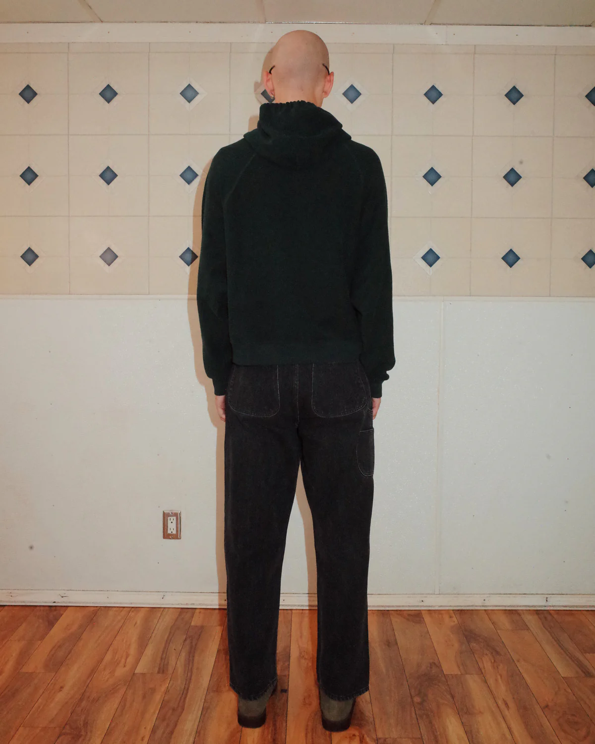 Global Shock Hoodie - Forest Green - Image 6