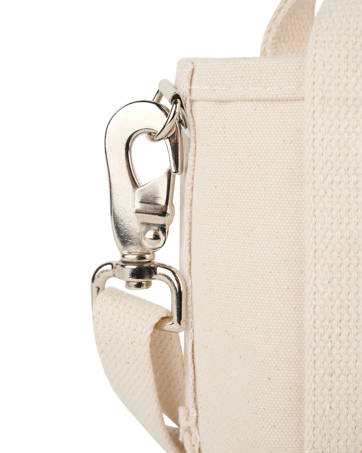 Brain Dead x Steele Logohead Canvas Mini Tote - Natural - Image 5