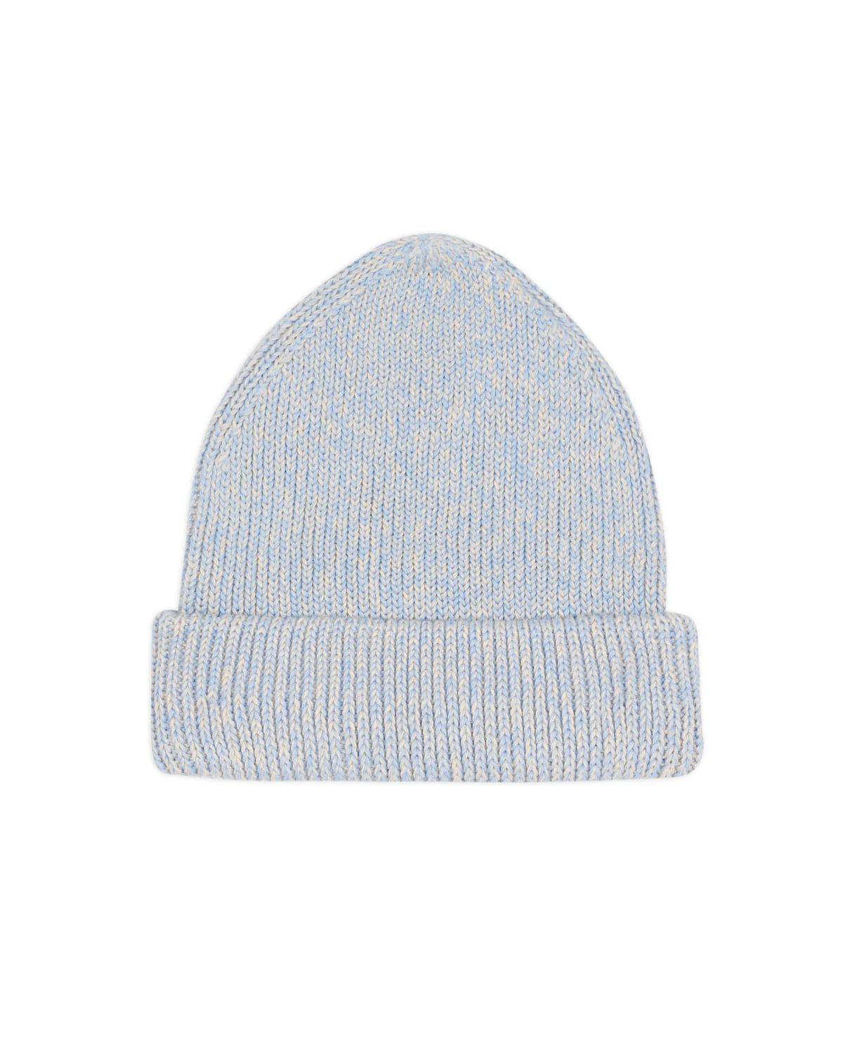 Marled Cotton Logohead Beanie - Blue - Image 3