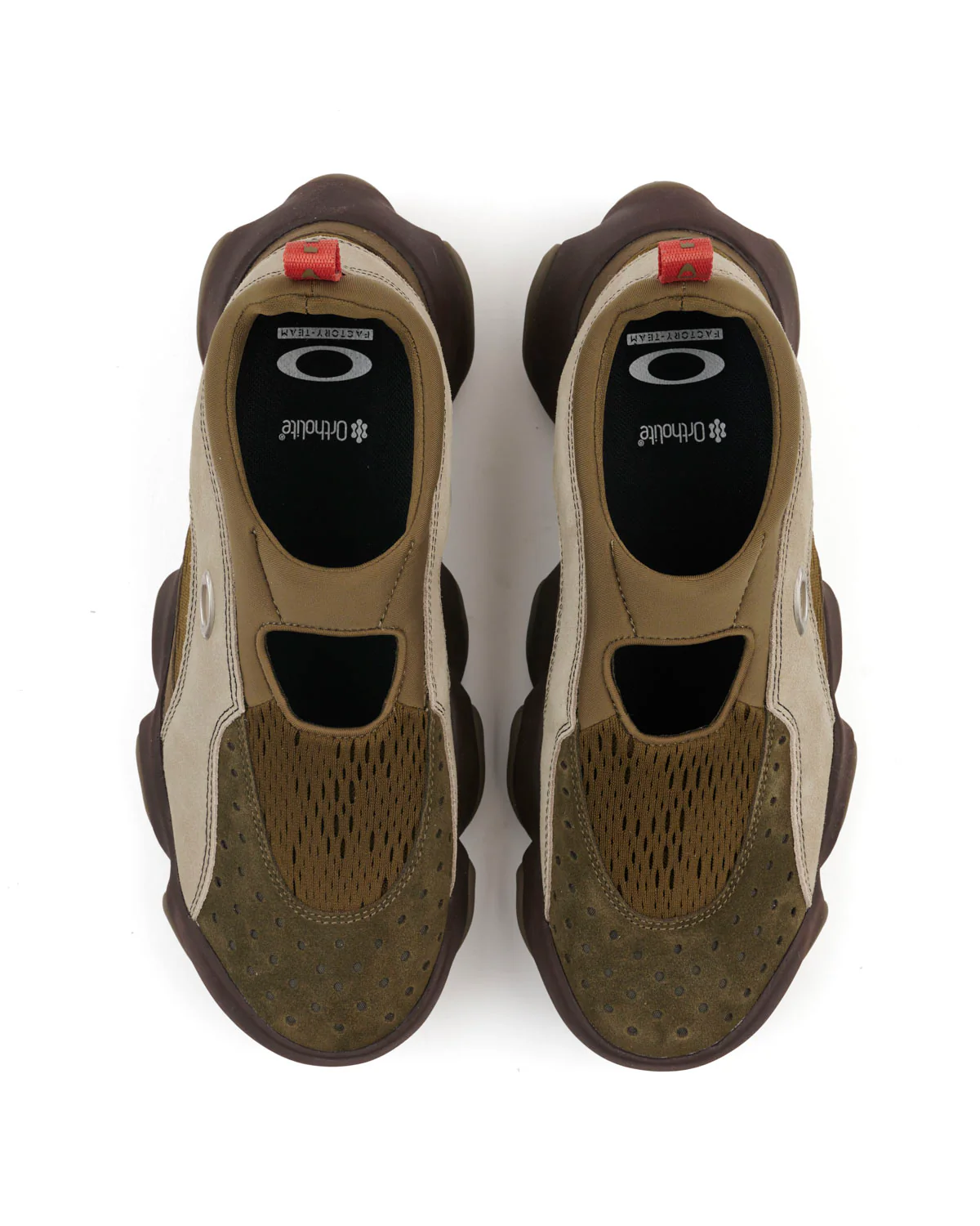 Oakley Factory Team Flesh Sandal - Stone/ Olive - Image 4