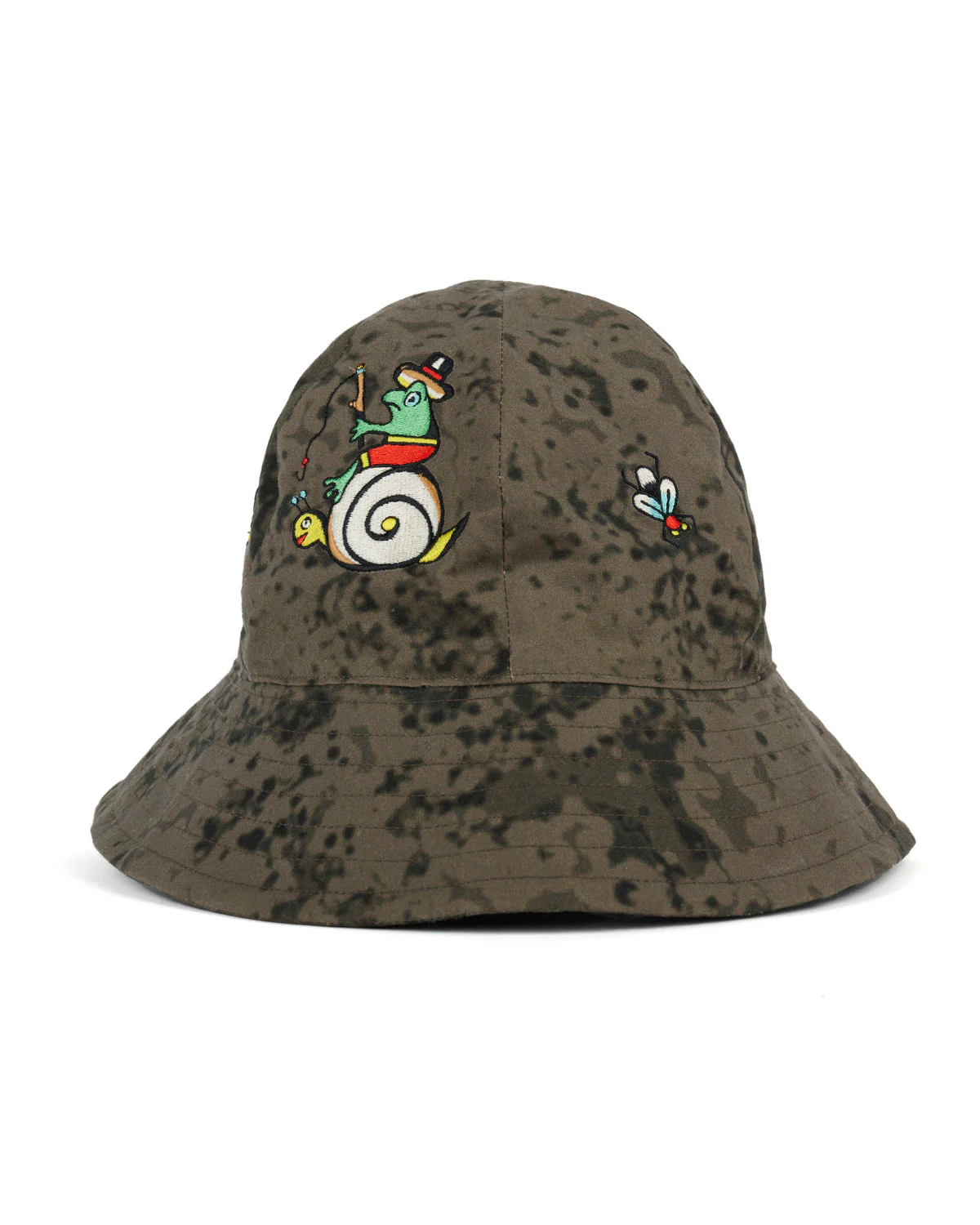 Brain Dead x South2 West8 Fishing Bucket Hat - Grey - Image 3