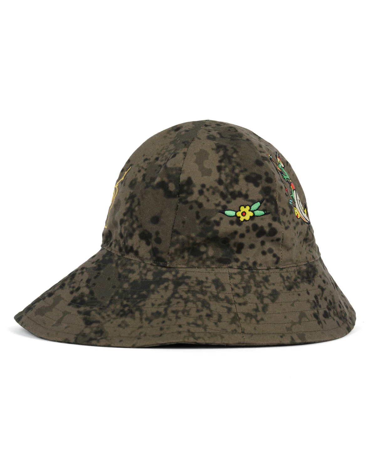 Brain Dead x South2 West8 Fishing Bucket Hat - Grey - Image 5