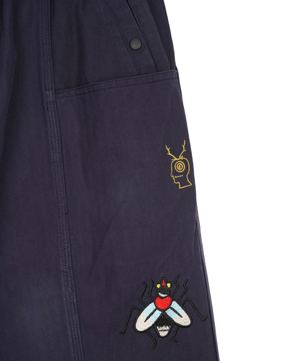 Brain Dead x South2 West8 Fishing Pant - Slate - Image 4