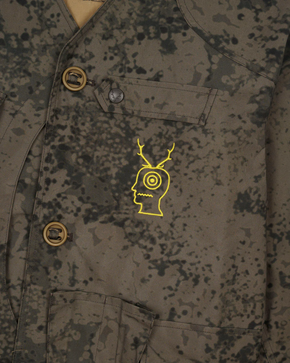 Brain Dead x South2 West8 Tenkara Jacket - Grey - Image 5