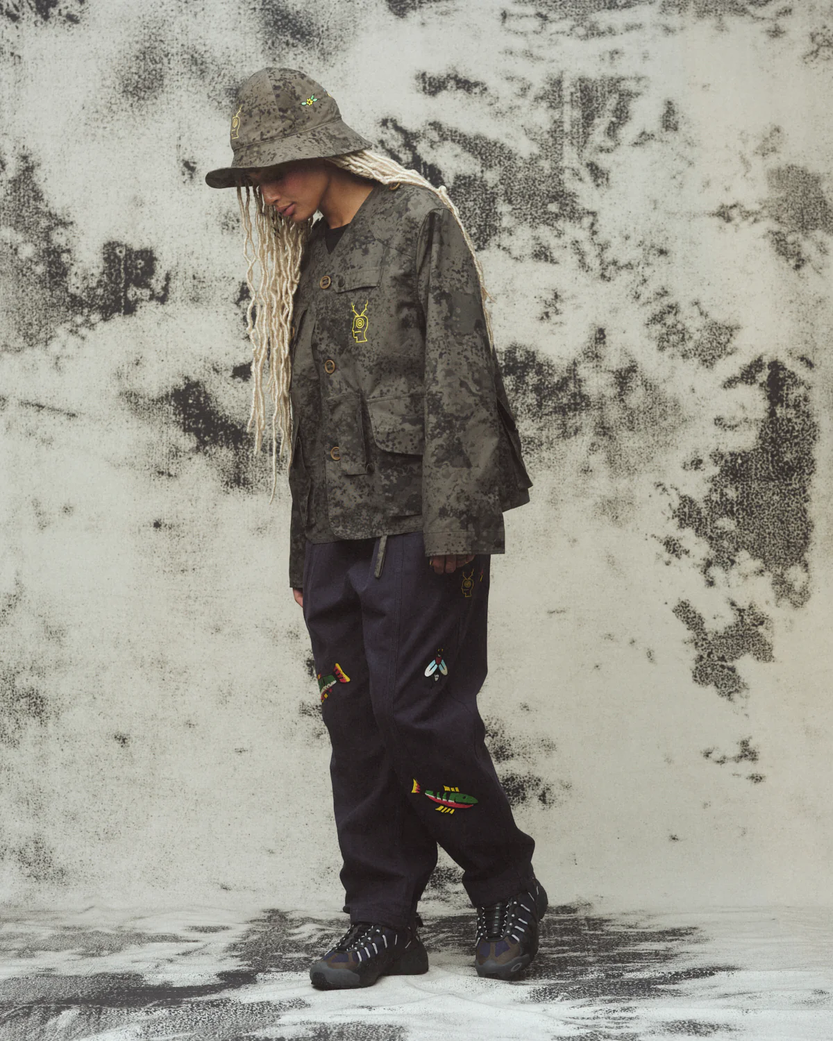 Brain Dead x South2 West8 Tenkara Jacket - Grey - Image 7