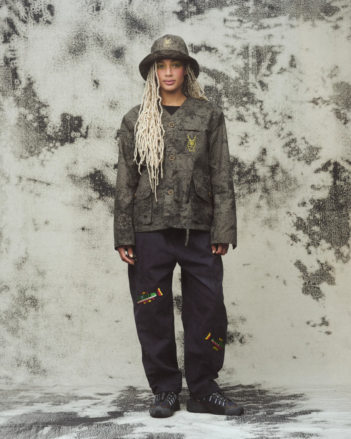 Brain Dead x South2 West8 Tenkara Jacket - Grey - Image 9