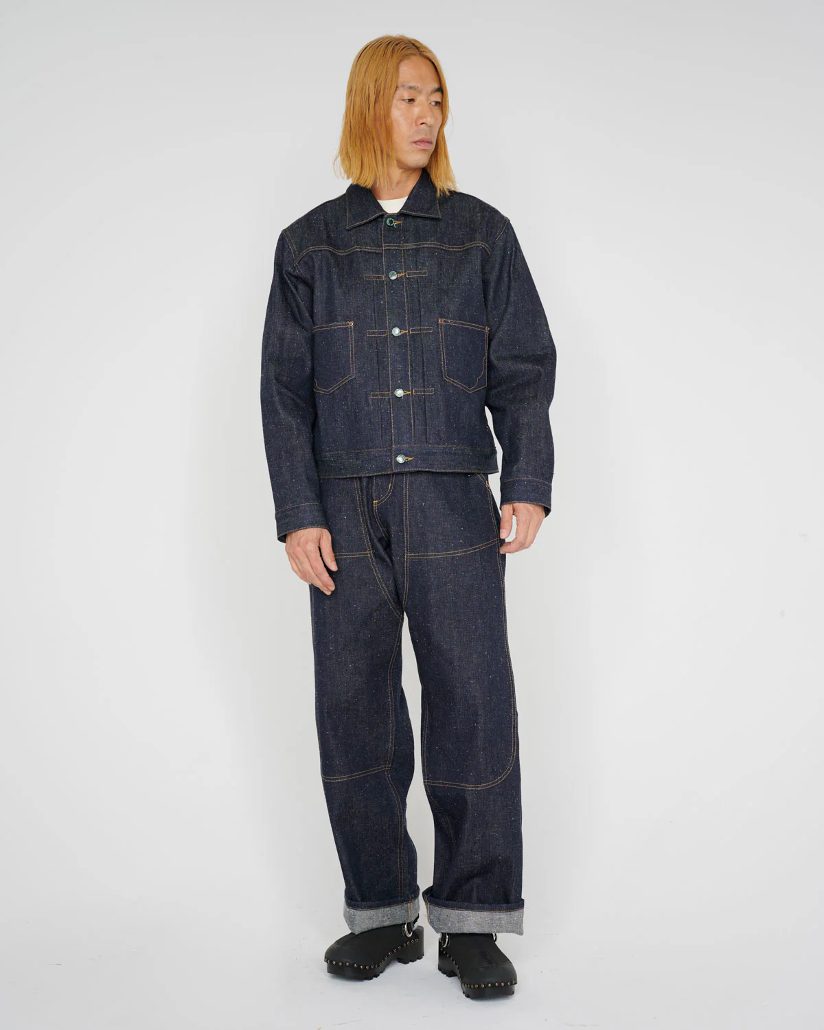 Trucker Jacket 14.1oz Selvedge Denim - Indigo - Image 13