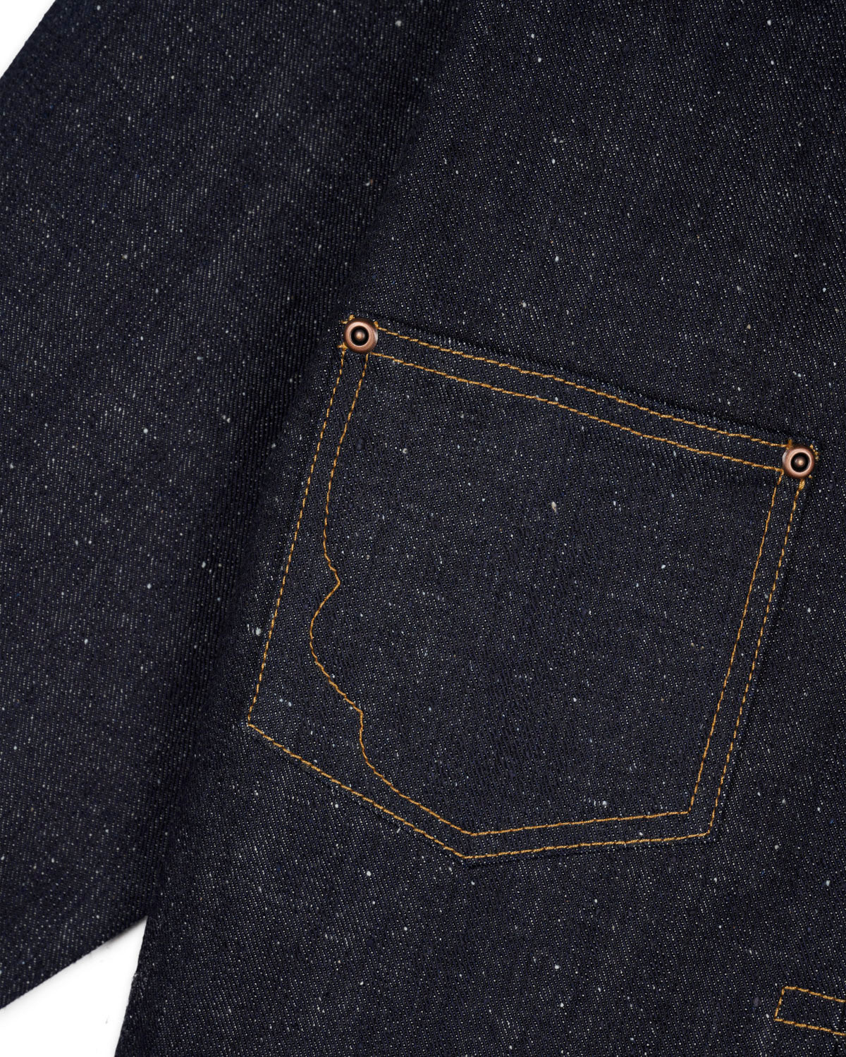 Trucker Jacket 14.1oz Selvedge Denim - Indigo - Image 4