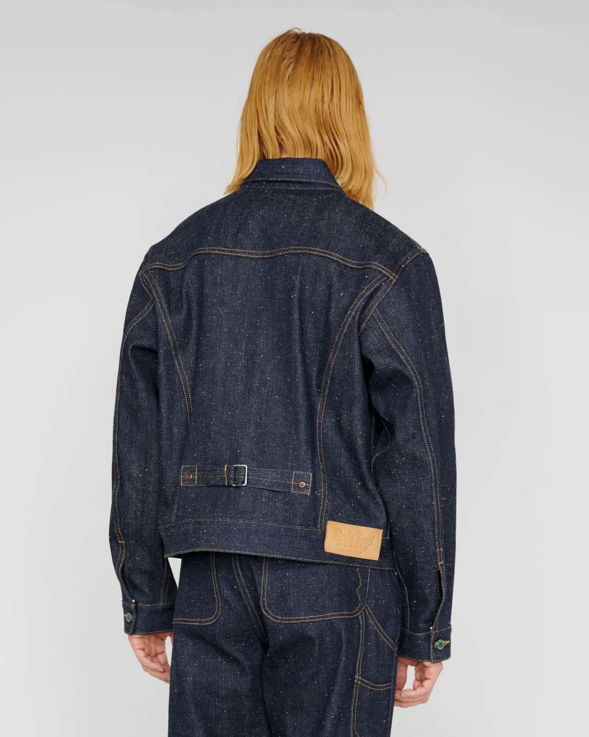Trucker Jacket 14.1oz Selvedge Denim - Indigo - Image 6