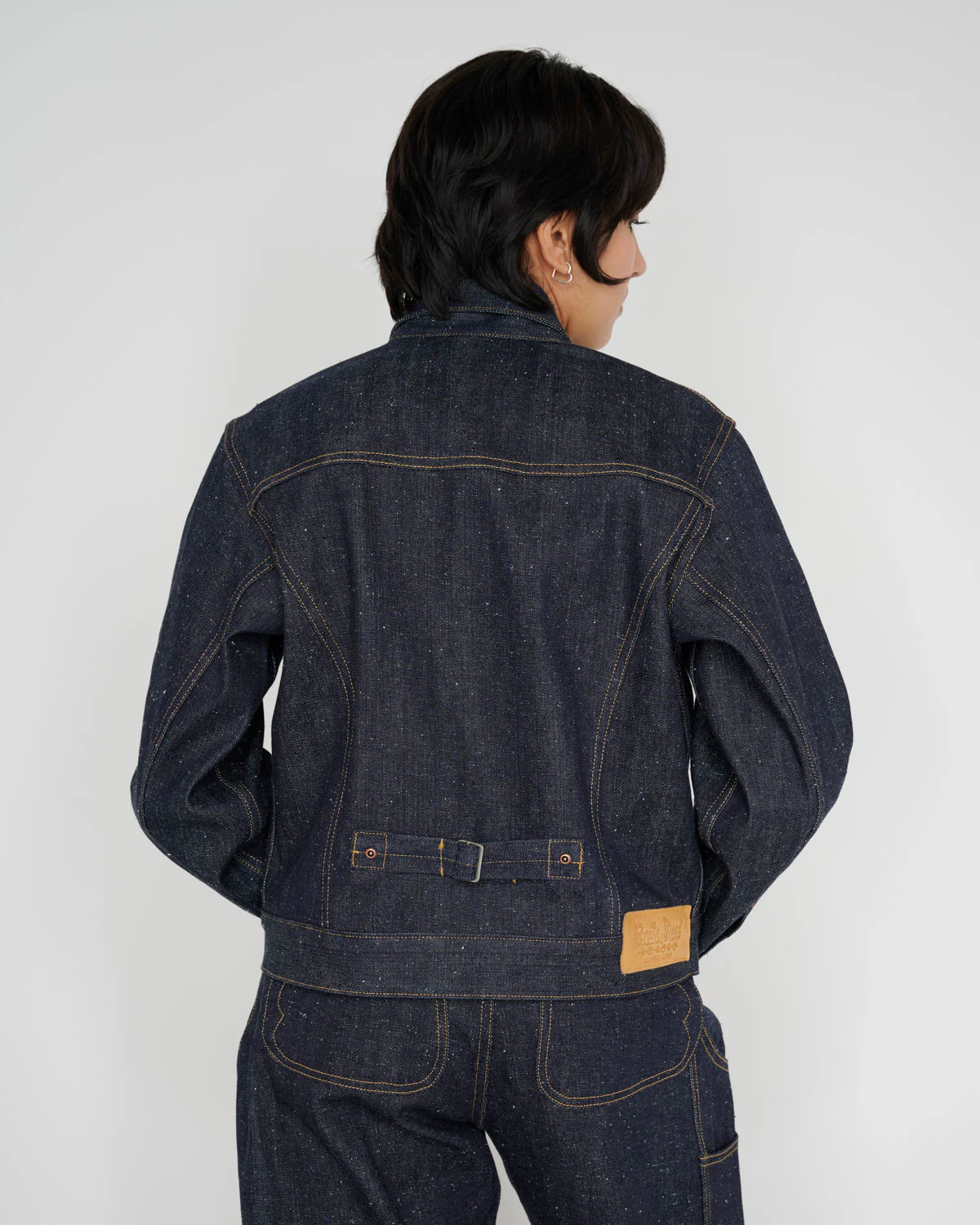 Trucker Jacket 14.1oz Selvedge Denim - Indigo - Image 8