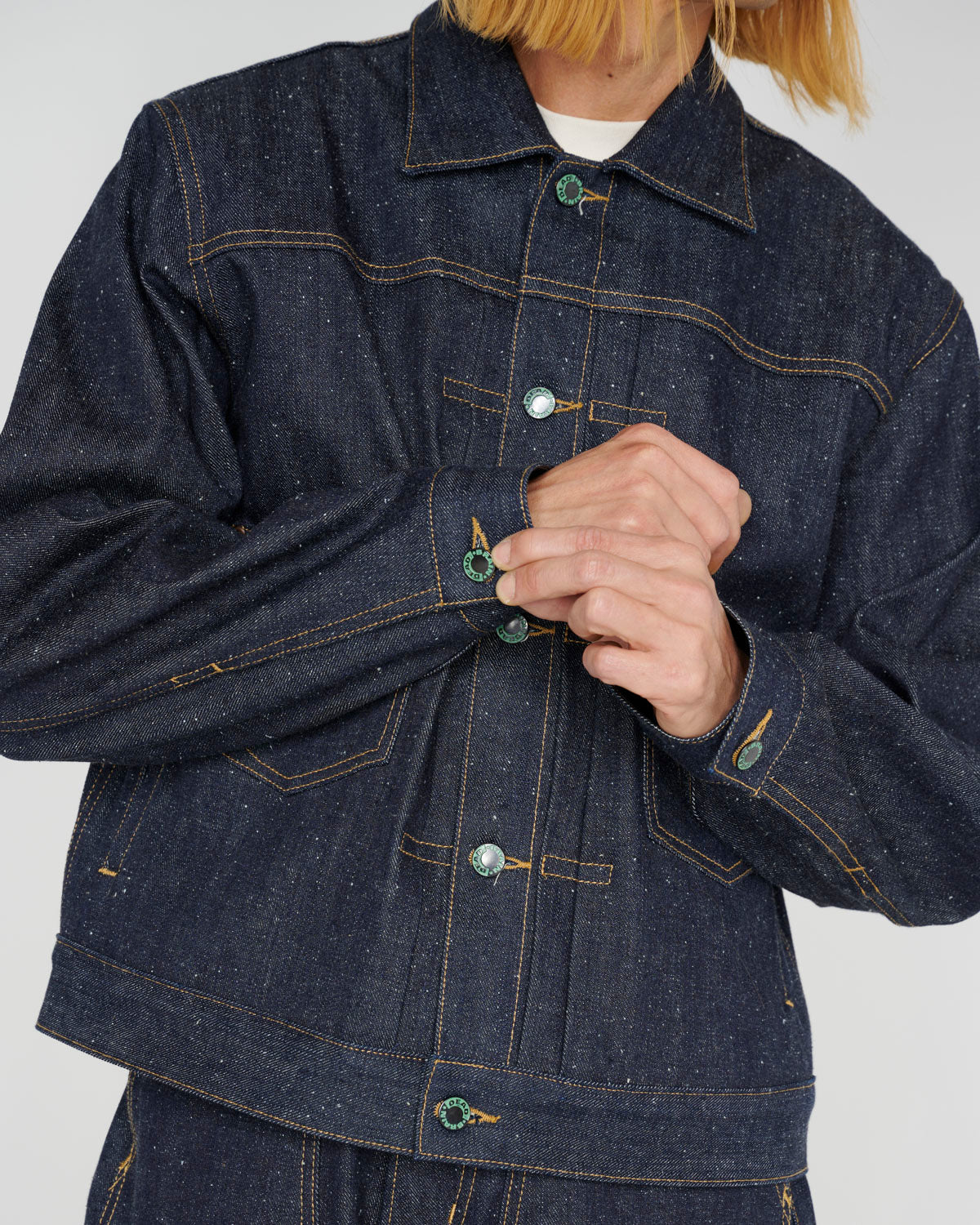 Trucker Jacket 14.1oz Selvedge Denim - Indigo - Image 9