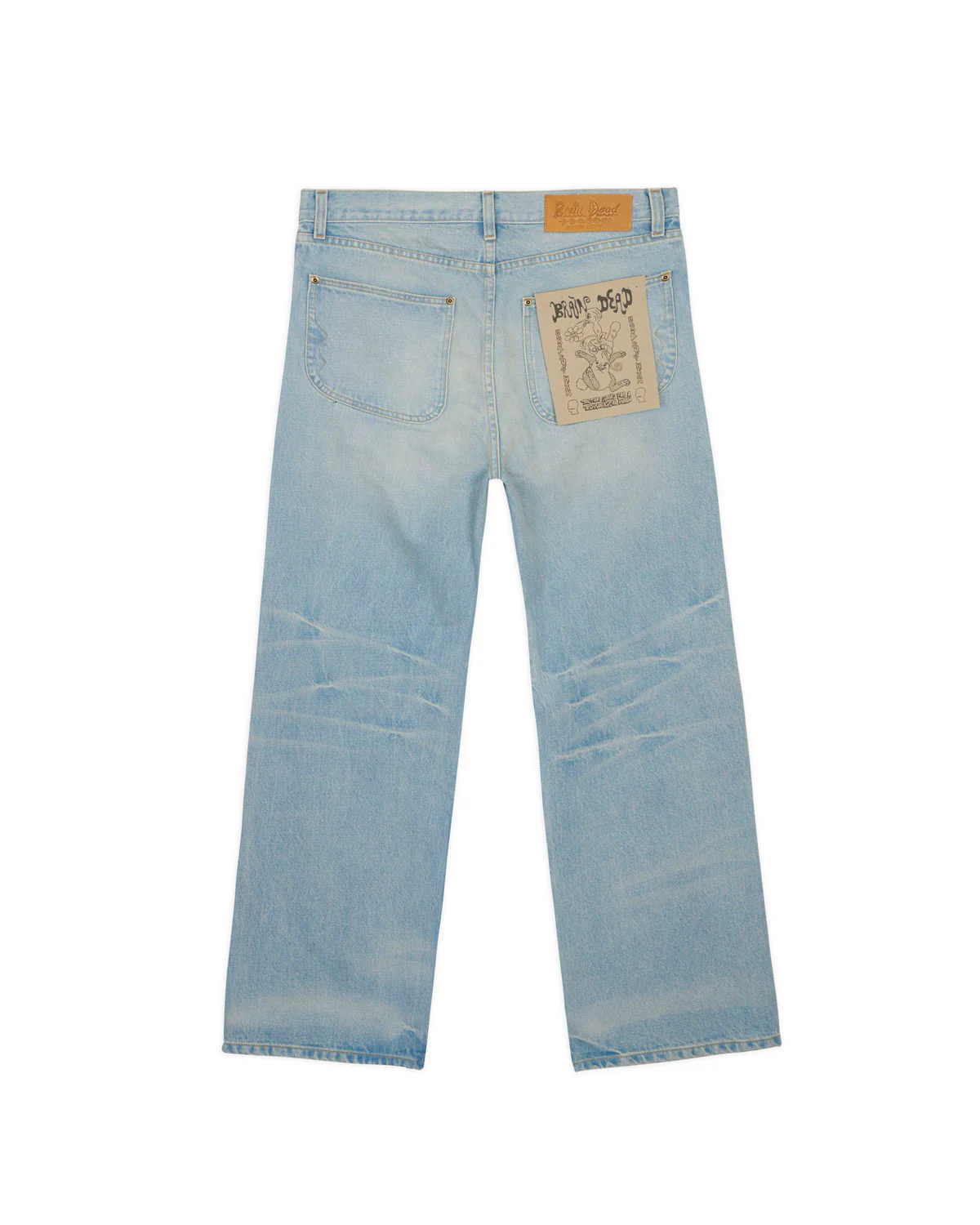 Type 00 15oz Selvedge Denim Pant - Light Washed Indigo - Image 5