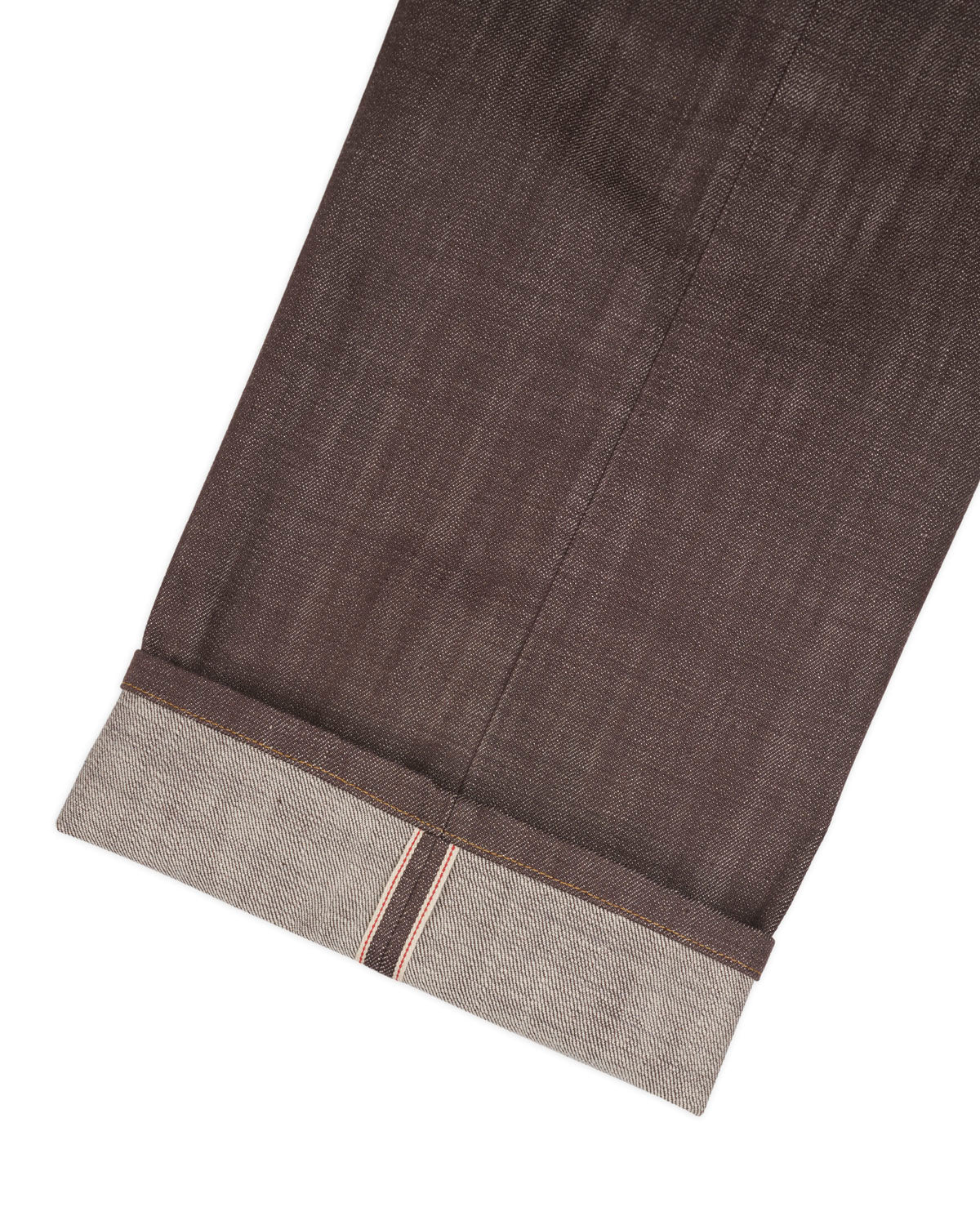Type 00 14.5oz Selvedge Denim Pant - Brown - Image 5