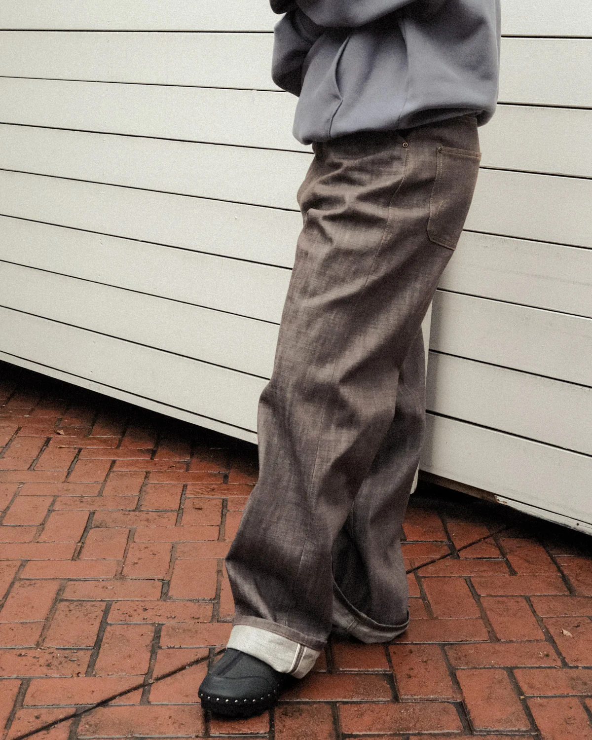 Type 00 14.5oz Selvedge Denim Pant - Brown - Image 6