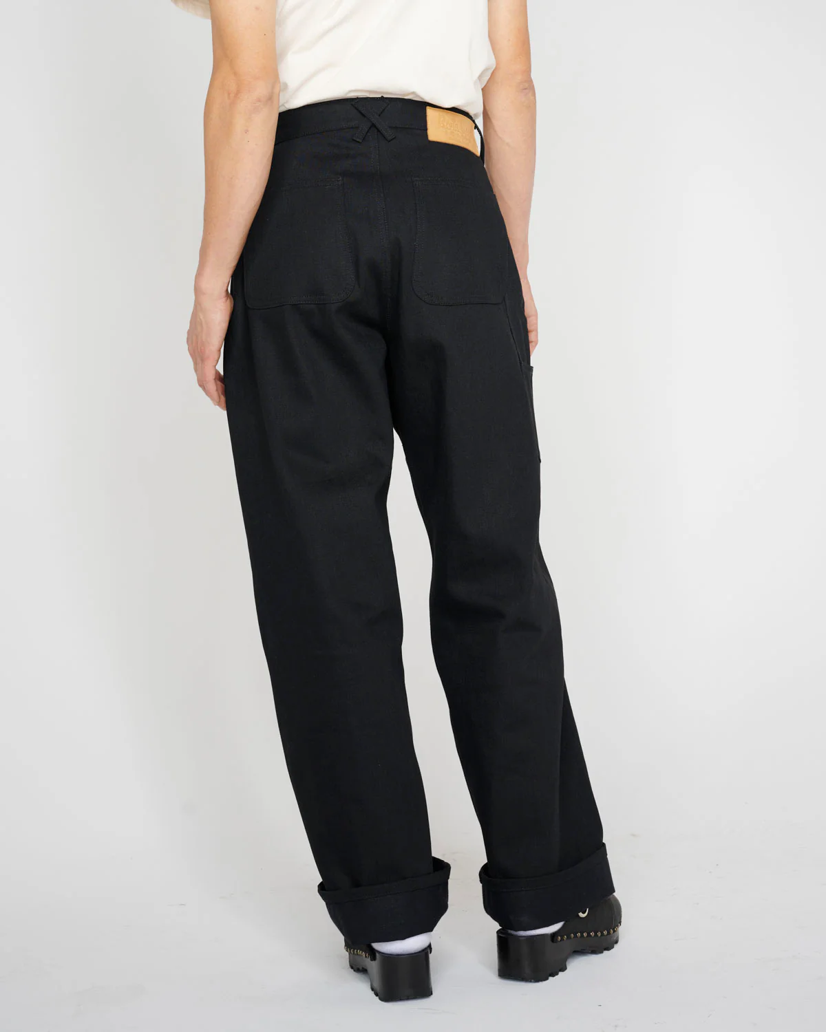 Type 02 13.2oz Selvedge Denim - Solid Black - Image 11