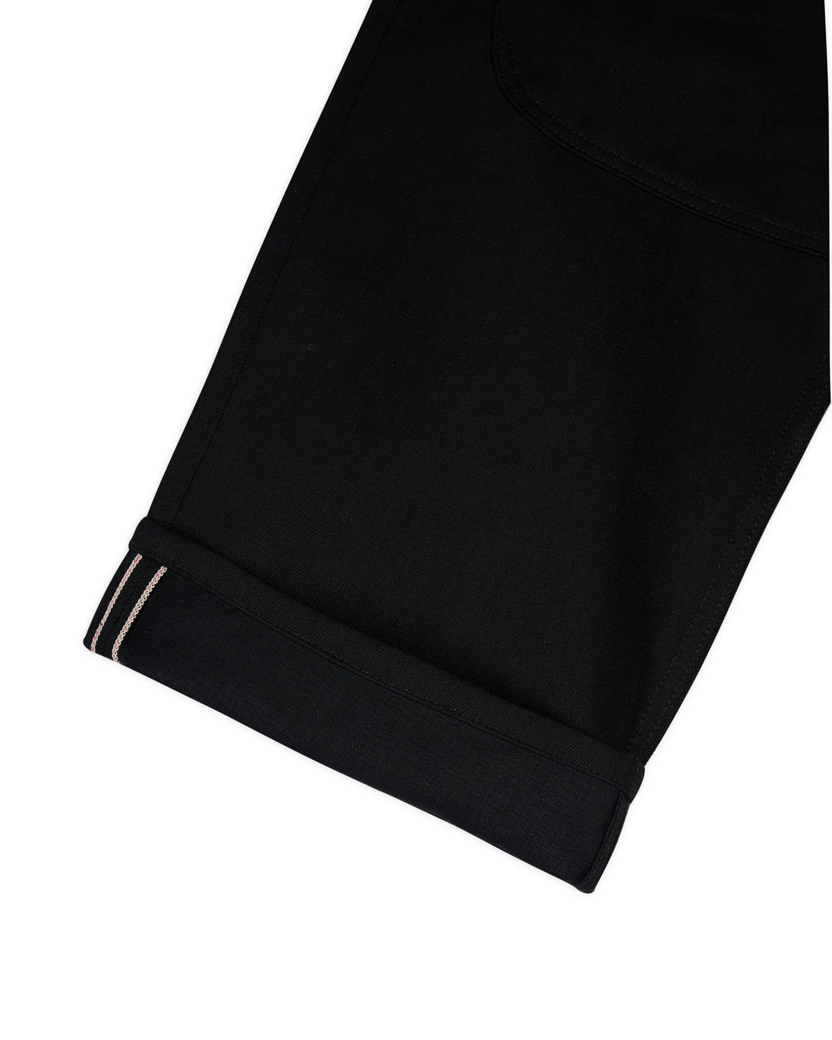 Type 02 13.2oz Selvedge Denim - Solid Black - Image 3